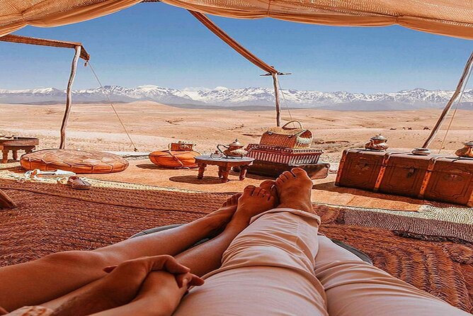 Dinner at Sunset & Camel ride in Marrakech desert Agafa - Valley walks and a Berber home visit: where the meaning comes in