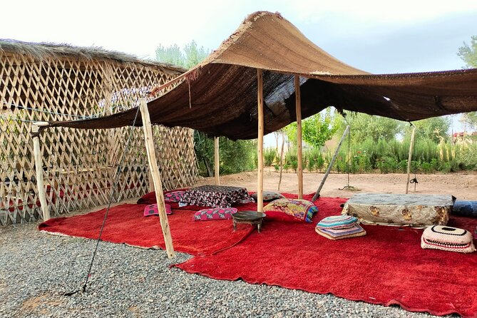 Dinner in Agafay Desert ,Sunset Camel Ride, Fire Show - Argan Oil Cooperative Visit: Morocco’s Liquid Gold, Explained Simply