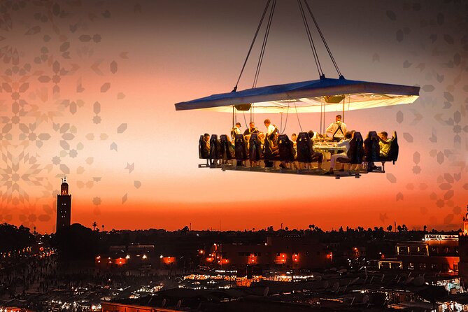 Dinner in the Sky Marrakech - Key highlights at Dinner in the Sky Marrakech