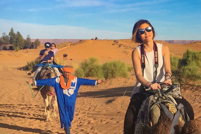 Dinner show and Sunset Camel riding Agafay desert - Berber Villages and Tea Stops: Where the Evening Gets Real