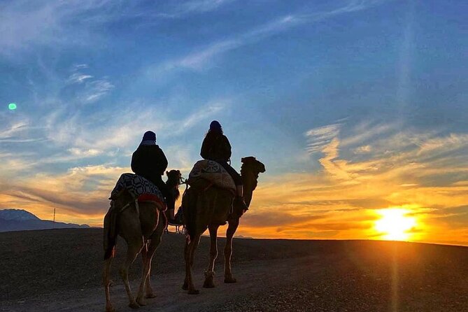 Dinner Under the Stars Desert Agafay & Sunset Camel Ride - Getting Out of Marrakech: Small-Group Pace and Pickup Comfort
