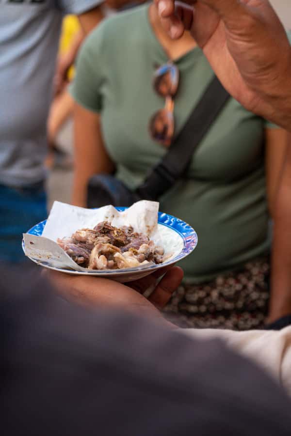 Discover Marrakech Street Food with a Local Guide - Food, Drinks, and the Portion Reality Check
