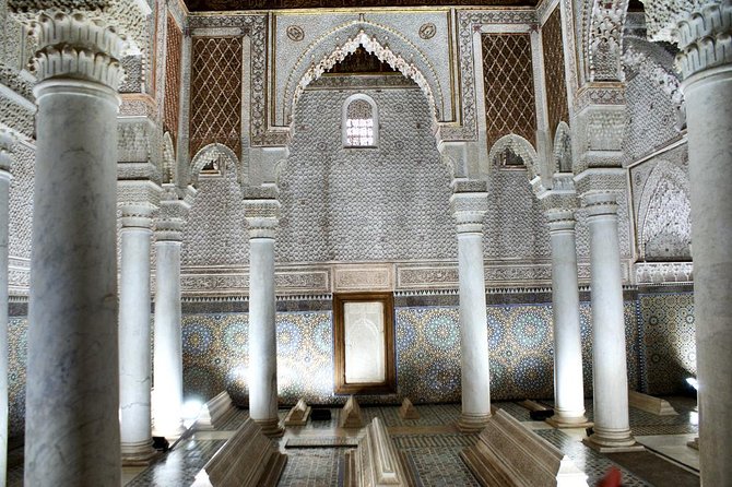 Discover Marrakech: Vibrant Explorer Tour - Bahia Palace: cedar wood, carved plaster, and mosaic floors