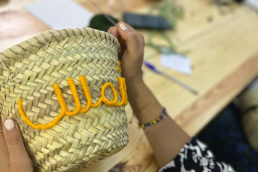 Embroider Your Name in Arabic Calligraphy – Marrakech Medina - Finding Original Marrakech in Souk Chérifia (Without Stress)
