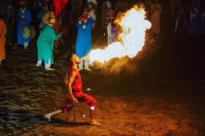 Enjoy Agadir Berbère Night show Fantasia dinner & spectacles ® - The 4-Hour Flow: Dancing, Acrobatics, Fireworks, and Horsemen
