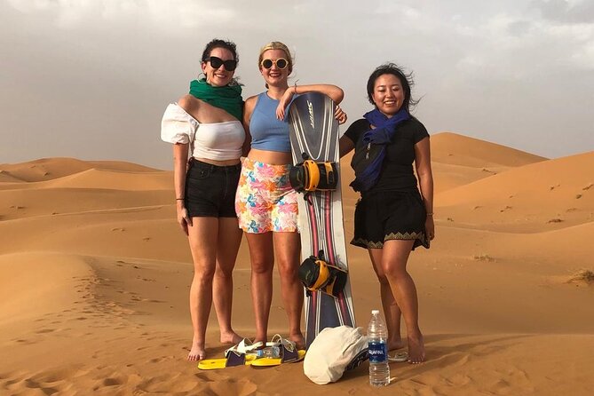 Enjoy Luxury camp 1 nights .camel Drums sandboarding.QUADS - Sunrise next morning: why the early wake-up is worth it