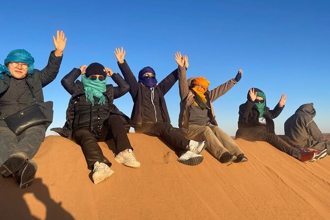 Erg Chegaga desert in Two days one night from Zagora - The camel ride and the sunset that makes people pause