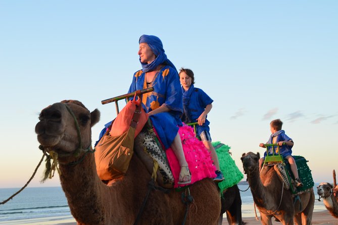 Essaouira: 1/2 Day Camel ride with meal. - Wood-fire lunch: grilled chicken or fish plus tea and fruit