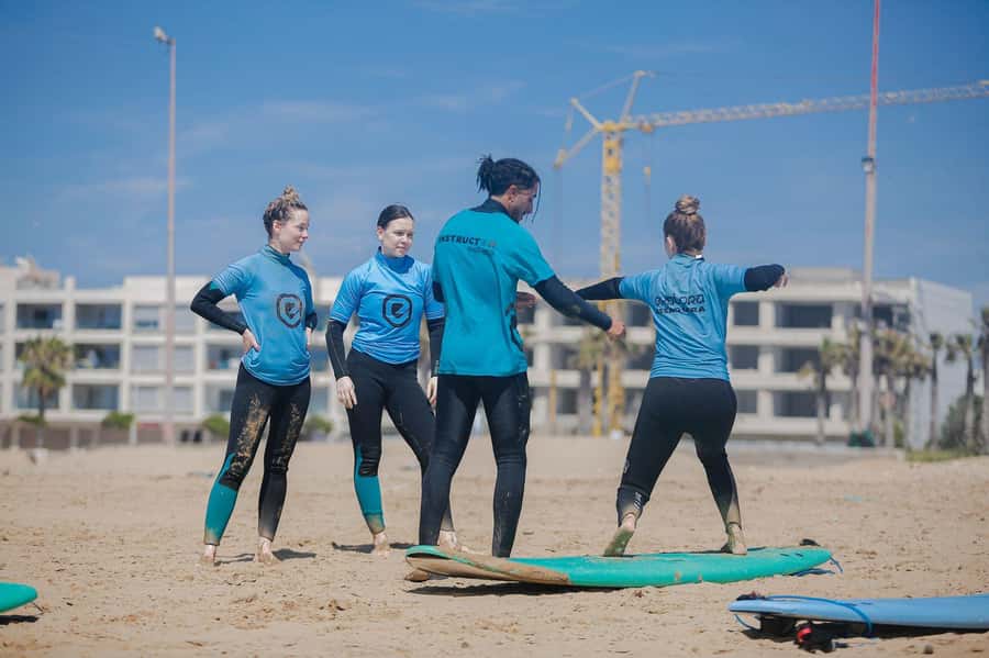 Essaouira: 2-Hour Surf Lesson - Arriving at Explora Watersports on Boulevard Mohamed V