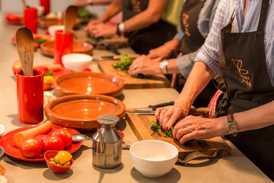 Essaouira : Moroccan Cooking Workshop - From souk to tajine: the 4-hour workshop flow