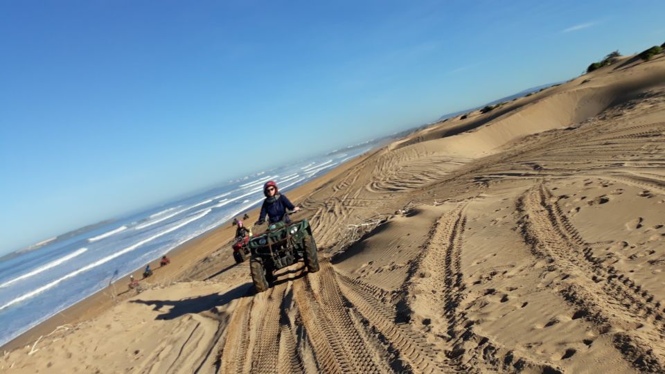 Essaouira P12 : 1h Quad bike tour and 1h dromedary Ride - From quad to camel: the dromedary ride changes the pace on purpose