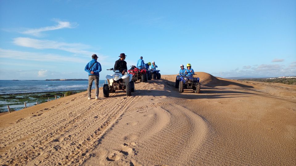 Essaouira P12 : 1h Quad bike tour and 1h dromedary Ride - Cap Sim lighthouse and Sidi Kaouki: the optional coast-town contrast