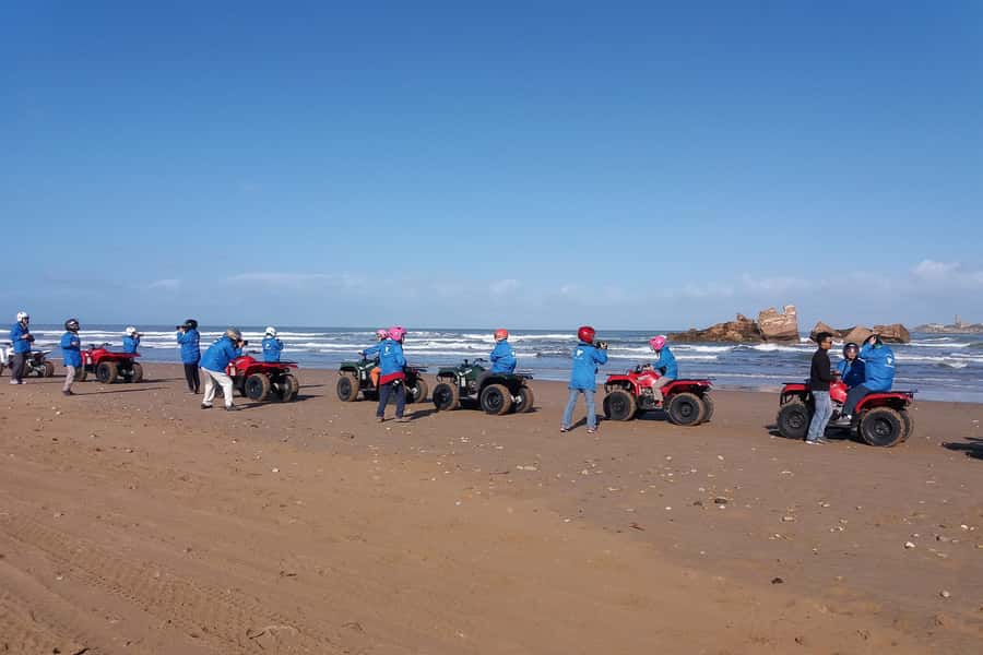 Essaouira P3: Quad tour forest beach dunes (free transfer) - Why this quad tour works so well in Essaouira