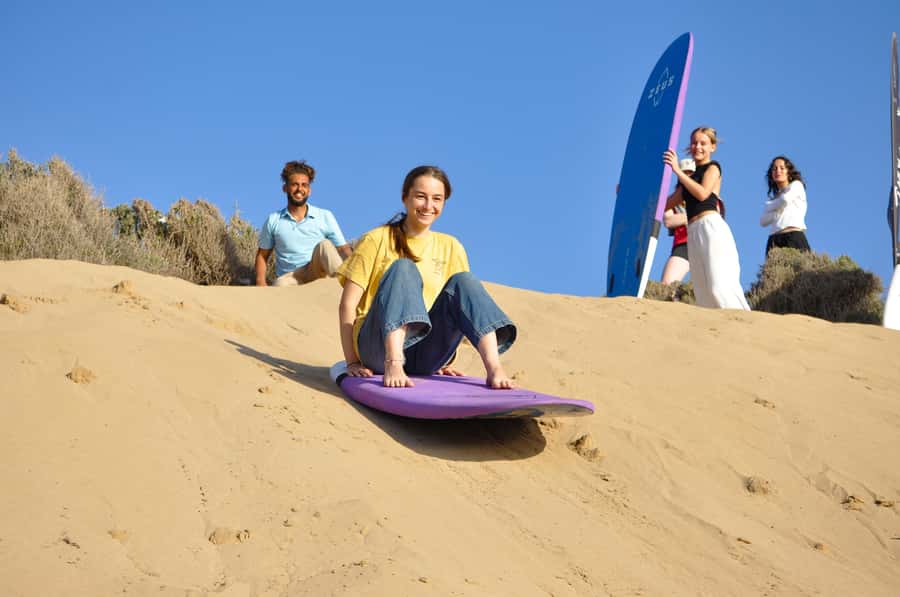 Essaouira Sandboarding & Sunset Picnic in a Berber tent - Dunes to coastline: what this 4–5 hour day feels like