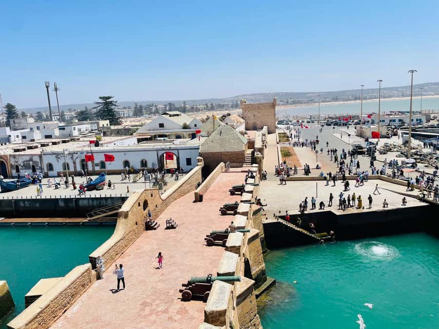 Essaouira: Sqala du Port, Citadel, Fish Market & Medina Tour - Sqala du Port: the Atlantic walls that explain everything