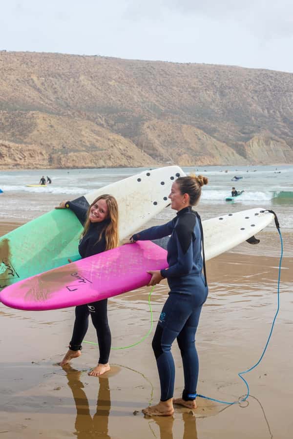 Essaouira Surf Experience –Group Lesson in Sidi Kaouki Beach - The sand warm-up: why it matters more than you think