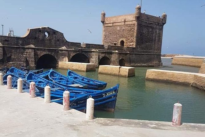 Essaouira The Small Fishing Harbor - Entering the medina through Bab Al Minzah and Bab Sebaa