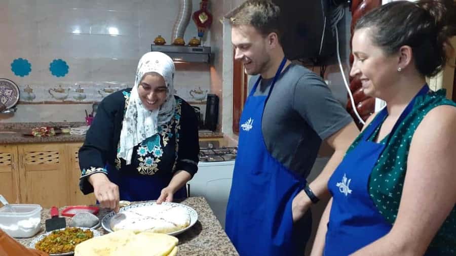 Essaouira: Traditional Family Style Moroccan Cooking Class - From Pharmacie Bouhaira to the market stalls