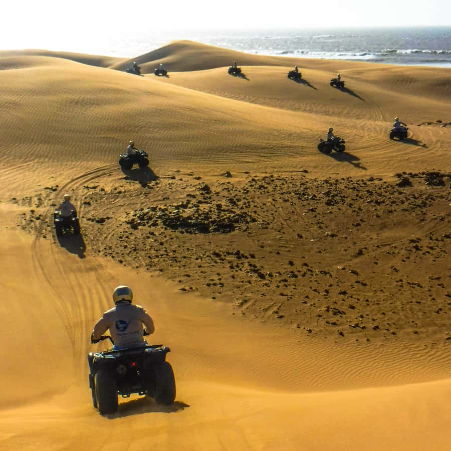 Essaouria: Beach & Big Dunes 2-Hour Quad Biking Tour - Atlantic beach run: sea air, speed, and real photo moments