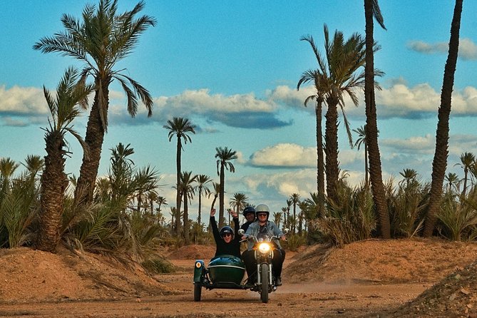 Essential Ride by sidecar (Marrakech off the beaten path) 1h30 - Meeting Point and First 10 Minutes: What to Expect