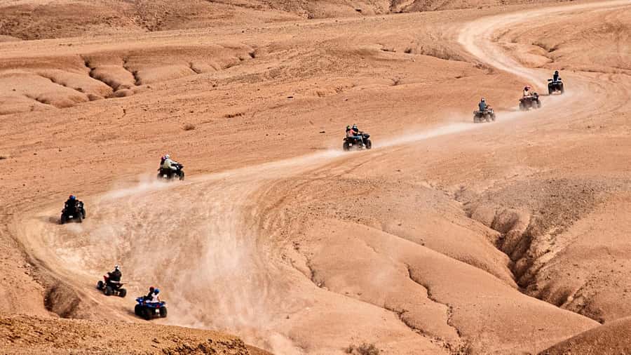 Evening Marrakech: Agafay Desert Quad , Camel & Dinner Shows - Desert Dinner With Tagines and Couscous: What’s Included and What to Expect