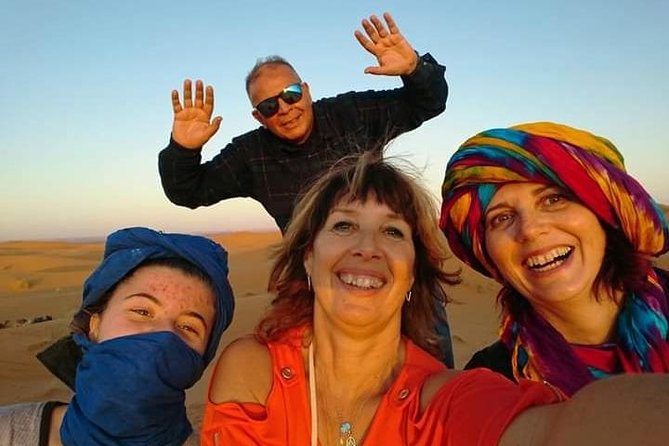 Experience Moroccan Diversity in a Week Private Tour 6 nights 7 days - Merzouga desert: camel trek and sunset over the dunes