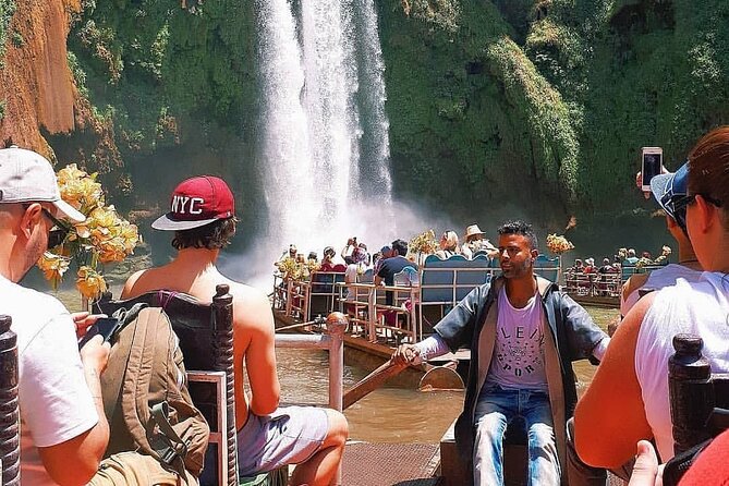 Explore Ouzoud waterfalls Marrakech Guided Hike & Boat Experience - The guided hike at Ouzoud: stairs, olive trees, and getting close to the falls