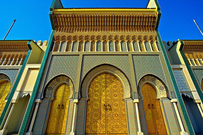 Explore the Hidden Gems and Main Sites of the Fes Medina - Royal Palace of Fez: you can’t enter, but the gates tell the story