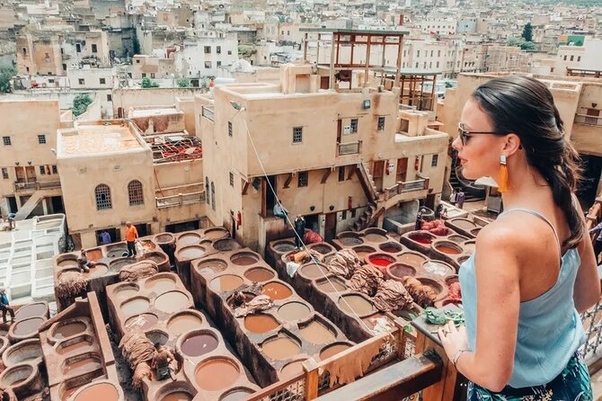 Fes Guided Day trip with lunch from Casablanca - Chouara Tannery: one of Fez’s most photographed places (and yes, it can smell)