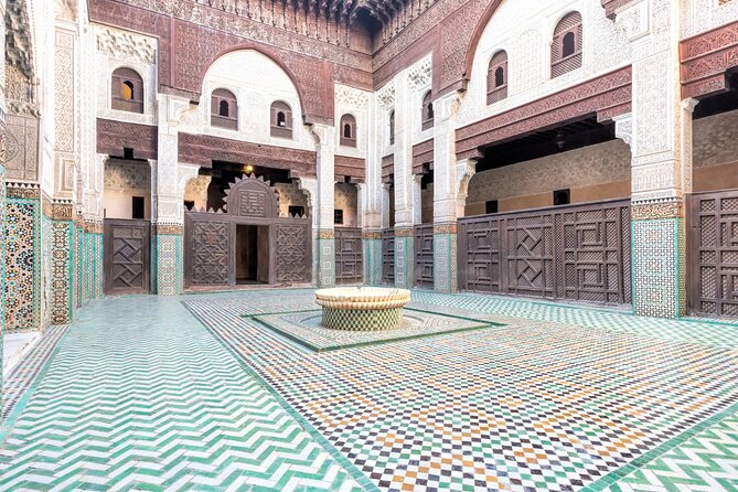 Fes Guided Tour - An Andalucian-style garden: the best kind of break