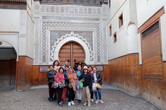 Fes Medina Walking Tour - Stop 4: Al-Attarine Madrasa and the Zellige-Stucco Details