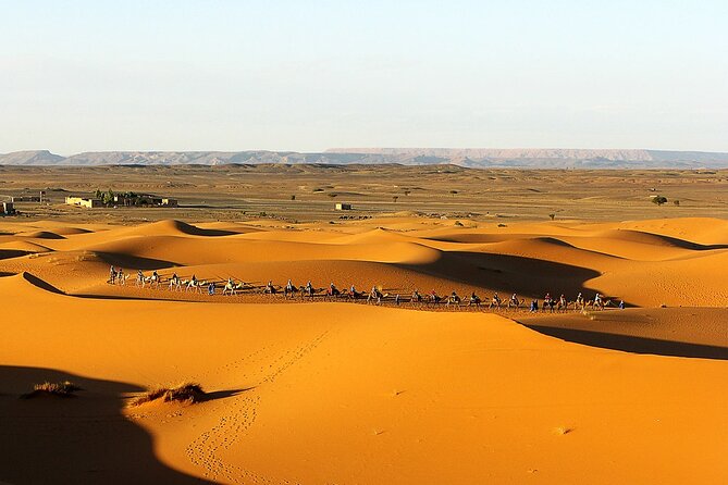 Fes to Fes 2 days via Merzouga desert tour - Sunset camel trek and Berber camp night under the stars