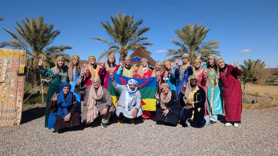Fes to Marrakech: 3-Day Sahara Tour with Merzouga & Camel - Day 2: Sunrise on the dunes, Todra Gorge, and Dades Valley rock formations