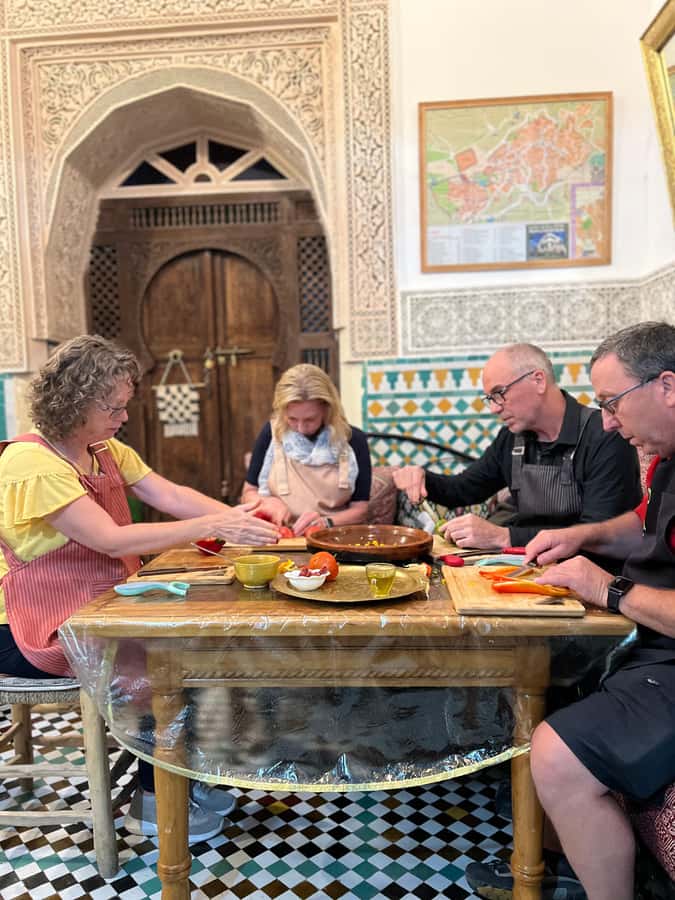 Fez: Souk Tour and Traditional Home Cooking Class - Key moments that make this class worth it