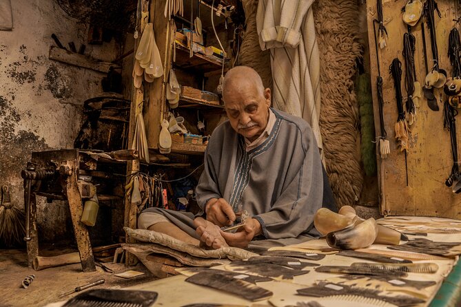 Fez Tours : Guide and Monuments tickets are included - Place Seffarine: where coppersmith work turns loud and visual