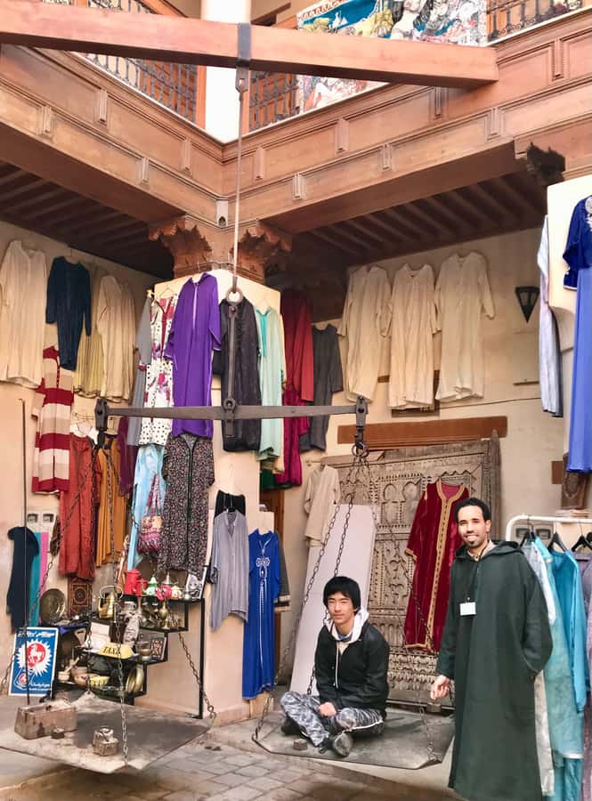 Friend tour guide to Fes Medina private walking tour - Tannery and apothecary stops: the useful kind of shock