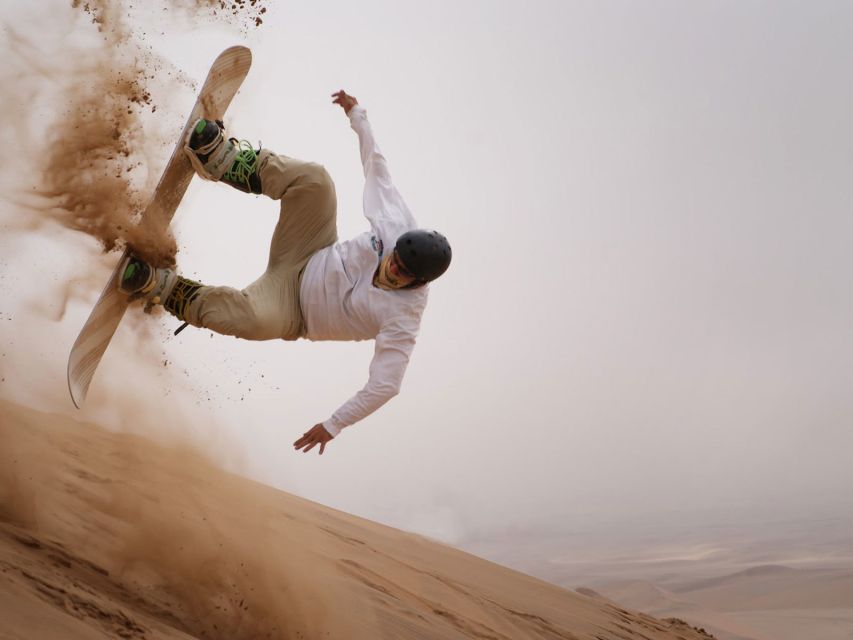 From Agadir or Taghazout: Desert Sand Boarding Tour w/ Lunch - Watching Sunset Over the Beach: When the Day Feels Worth It