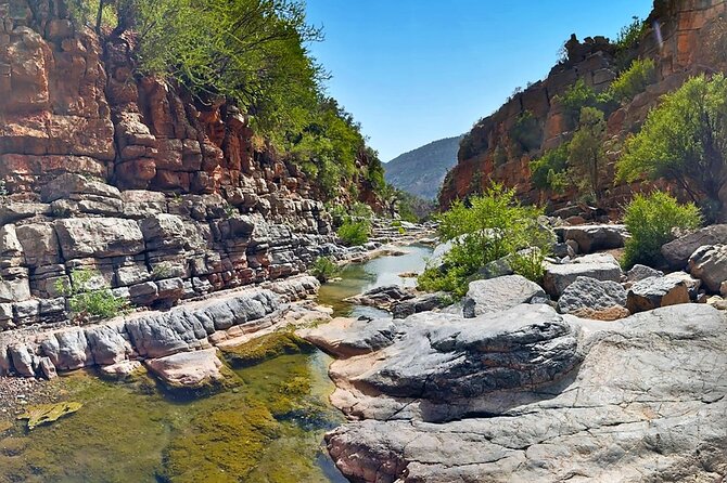 from agadir : paradise-valley 1/2 day - Getting there by A/C: 08:30 pickup and the drive via Immouzar