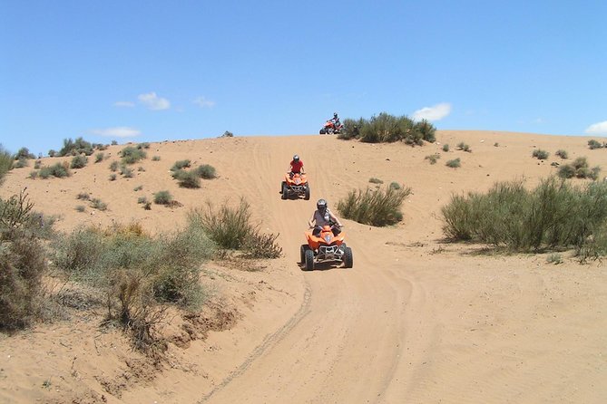 From Agadir: Quad Biking & Sand boarding halfday Experience - Safety rules: guided fun, not stunt riding