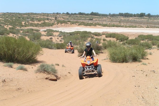 From Agadir: Quad Biking & Sand boarding halfday Experience - Duration: 4 hours on the clock, with real activity in between
