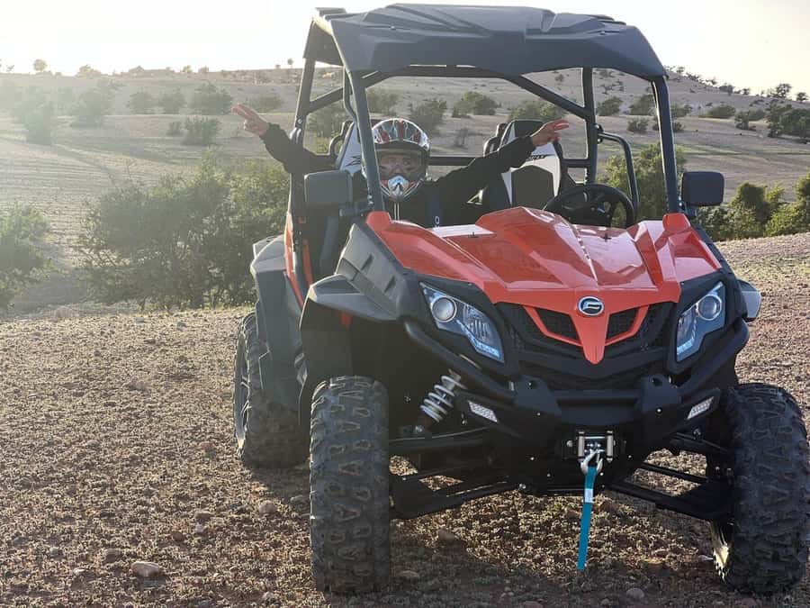 From Agadir/Taghazout: Buggy Safari Adventure & Moroccan Tea - The Berber Tent Break: Moroccan Mint Tea and a Quick Trial Ride