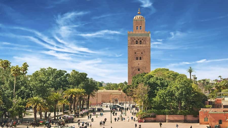 From Casablanca: Day Trip to Marrakech with Camel Ride - Koutoubia Minaret, Bahia Palace Area, and the Medina Game Plan