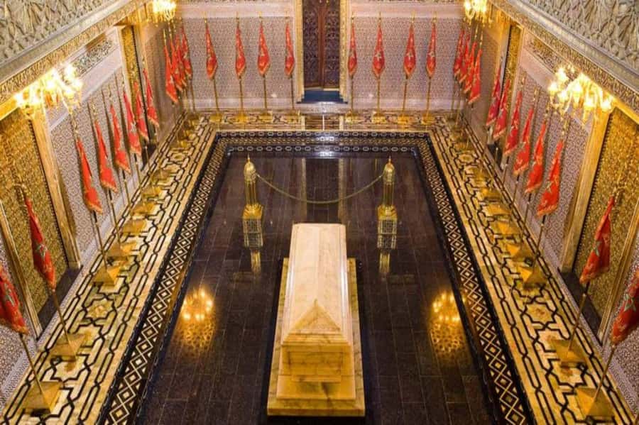From Casablanca: Rabat Imperial City Day Trip - Mausoleum of Mohammed V: royal memory in clean white form