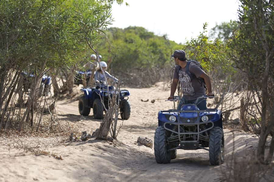 From Essaouira: Beachside Quad Bike Tour with Transfer - Safety Talk First: Helmet, Instructions, and a Quick Test Drive