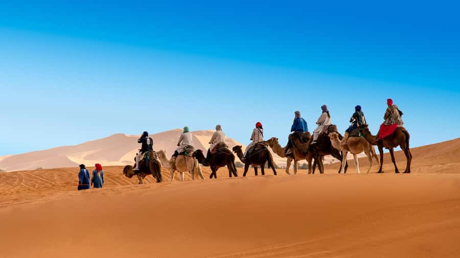From Fes: 2-Day Luxury Desert Tour to Marrakech & Back Fez - Day 2 sunrise breakfast and the return route via Merzouga and High Atlas