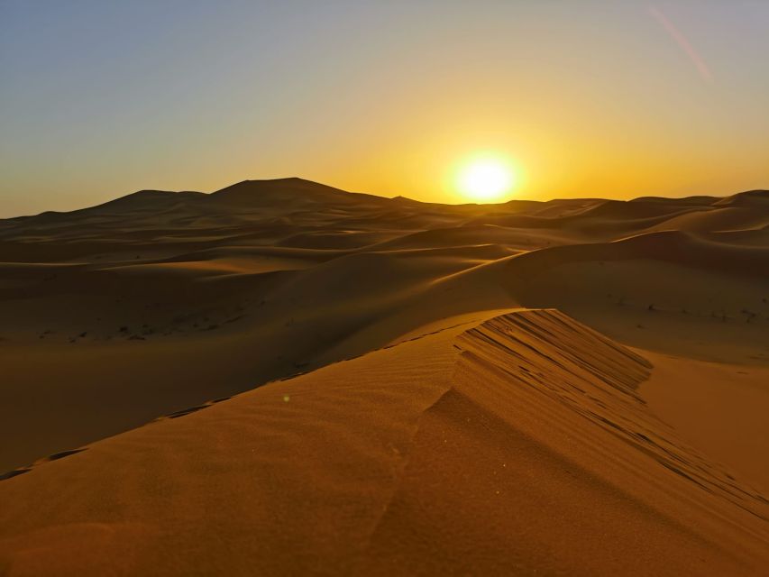 From Fes: 2-Day Sahara Tour with Private Tent & Meals - Evening at the Sahara Camp: Tents, Dinner, and Starry Quiet
