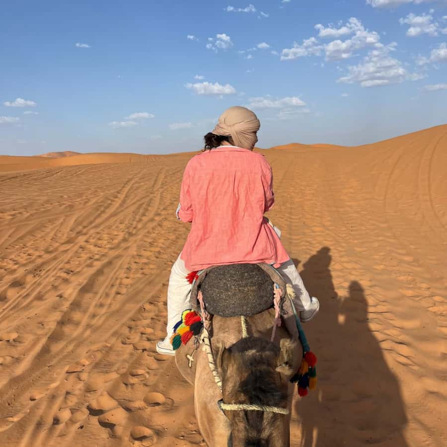 From Fes: 3 Day Magical Desert Camel Trek To Marrakech - Erg Chebbi in late light: camel ride, silence, and that one unforgettable night