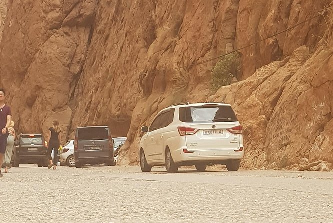 From Fes 3 days to Marrakech via Merzouga and Ouarzazate - Day 2: sunrise dune views, Todra River stops, and gorge hiking