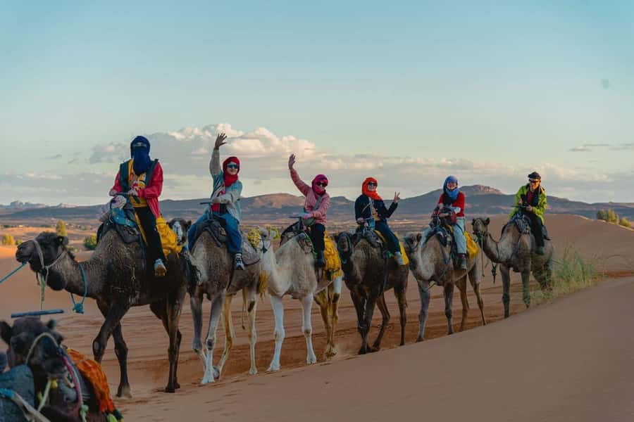 From Fes: 4-Day Trip to Marrakech via Merzouga & Gorges - Ouarzazate Film Studios to Ait Ben Haddou: where the movie magic meets UNESCO stone
