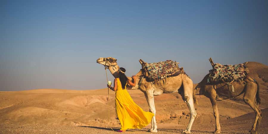 From Marrakech: 1-Hour Sunset Camel Ride in Agafay Desert - Key things to know before you go
